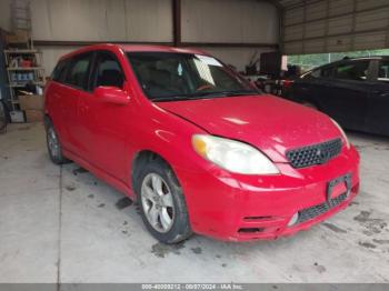  Salvage Toyota Matrix