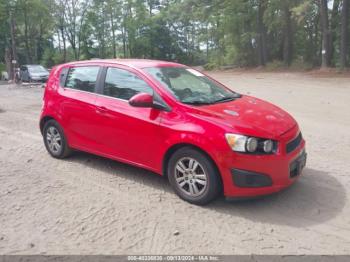  Salvage Chevrolet Sonic