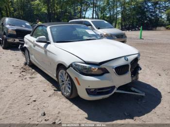  Salvage BMW 2 Series