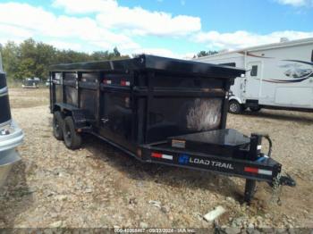  Salvage Load Trail 16  Dump Trailer