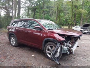  Salvage Toyota Highlander