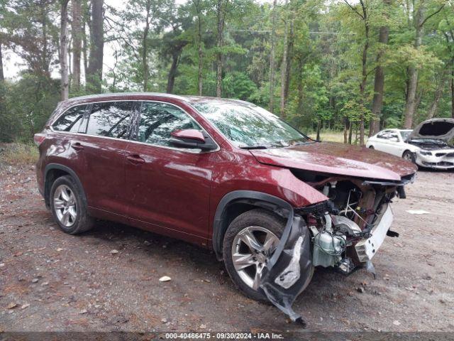  Salvage Toyota Highlander