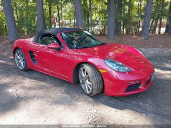  Salvage Porsche 718 Boxster