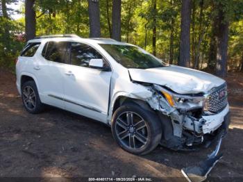  Salvage GMC Acadia