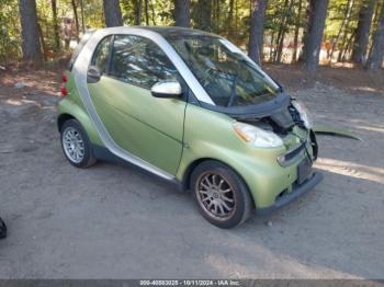  Salvage Smart fortwo