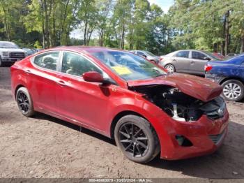  Salvage Hyundai ELANTRA