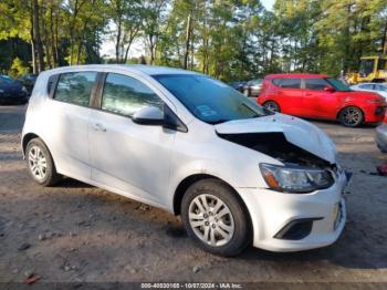  Salvage Chevrolet Sonic