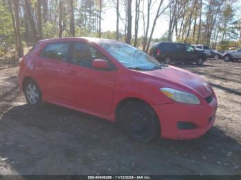  Salvage Toyota Matrix