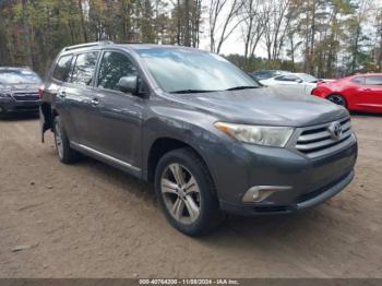  Salvage Toyota Highlander