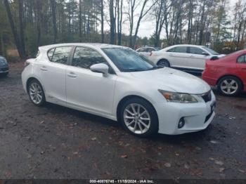  Salvage Lexus Ct