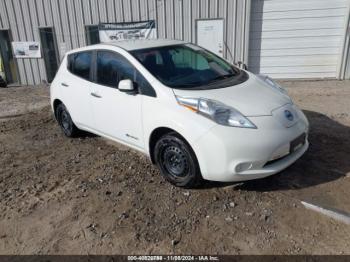  Salvage Nissan LEAF