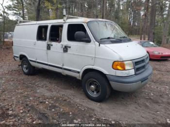  Salvage Dodge Ram Van 2500