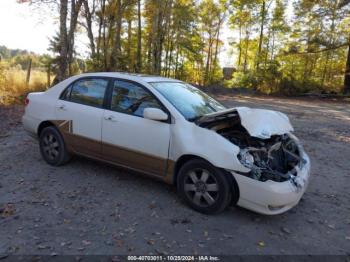  Salvage Toyota Corolla