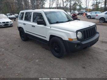  Salvage Jeep Patriot