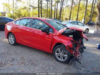  Salvage Chevrolet Cruze