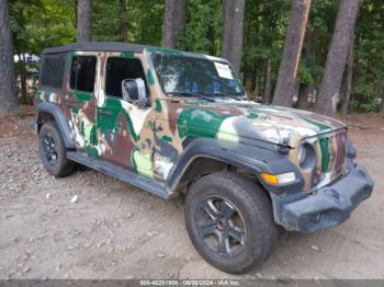  Salvage Jeep Wrangler