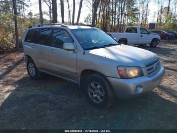  Salvage Toyota Highlander