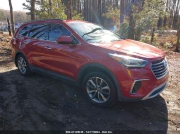  Salvage Hyundai SANTA FE