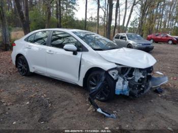  Salvage Toyota Corolla