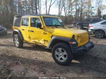  Salvage Jeep Wrangler