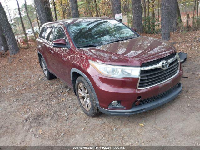  Salvage Toyota Highlander