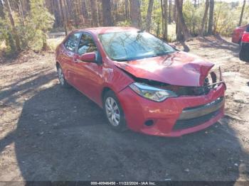  Salvage Toyota Corolla