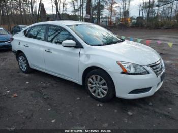  Salvage Nissan Sentra