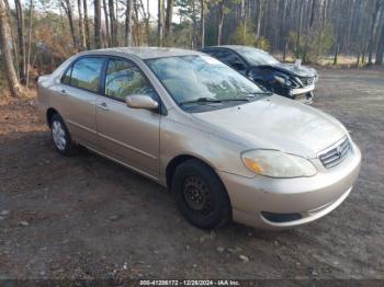  Salvage Toyota Corolla