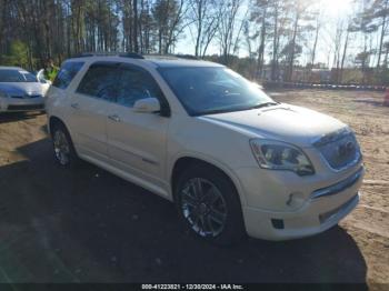  Salvage GMC Acadia