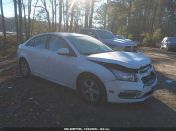  Salvage Chevrolet Cruze