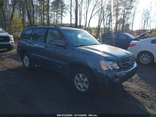  Salvage Toyota Highlander