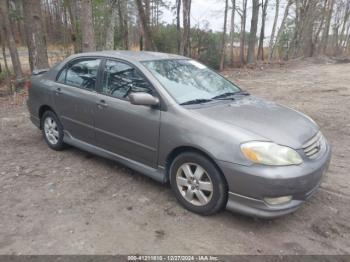  Salvage Toyota Corolla