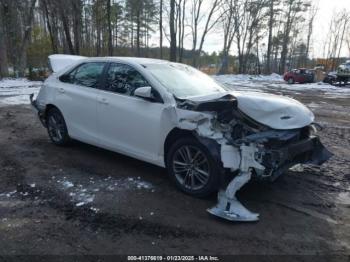  Salvage Toyota Camry