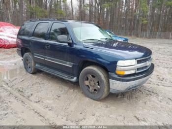  Salvage Chevrolet Tahoe