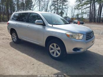  Salvage Toyota Highlander