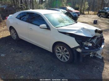  Salvage Chevrolet Malibu