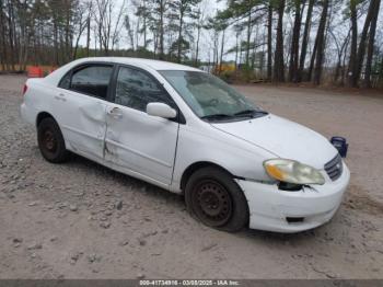  Salvage Toyota Corolla