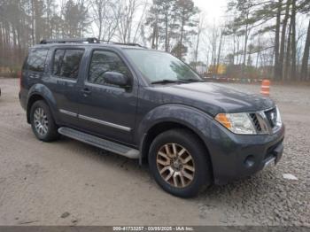  Salvage Nissan Pathfinder