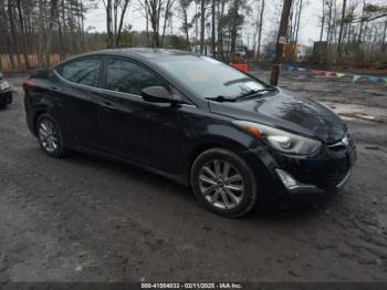  Salvage Hyundai ELANTRA