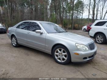  Salvage Mercedes-Benz S-Class