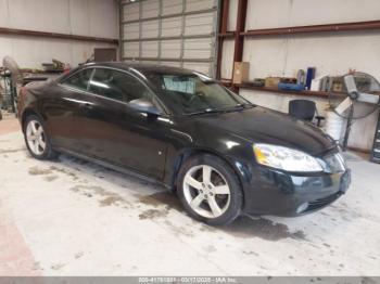  Salvage Pontiac G6