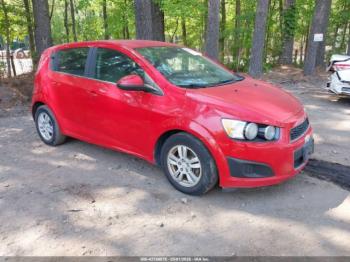  Salvage Chevrolet Sonic