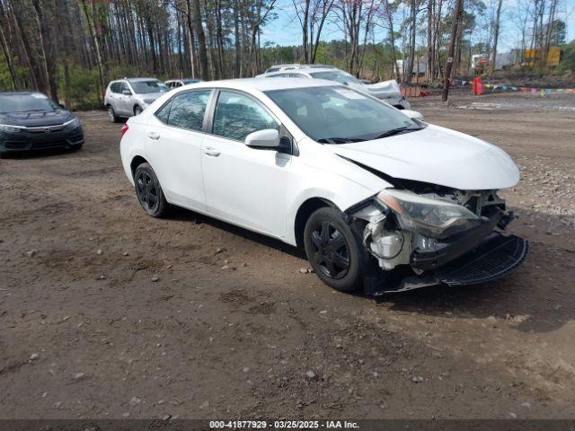 Salvage Toyota Corolla