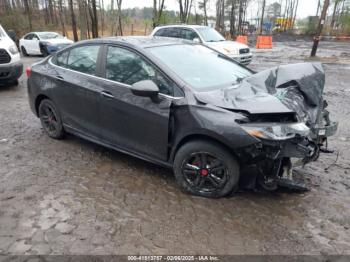  Salvage Chevrolet Cruze