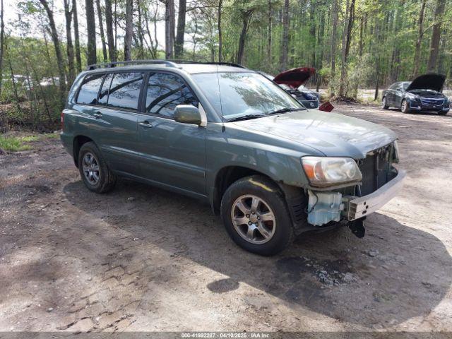  Salvage Toyota Highlander