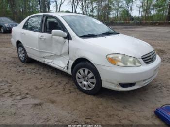  Salvage Toyota Corolla