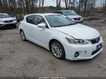  Salvage Lexus Ct