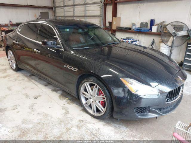  Salvage Maserati Quattroporte
