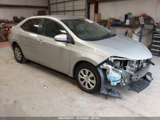  Salvage Toyota Corolla