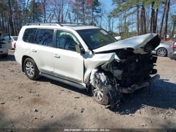  Salvage Toyota Land Cruiser